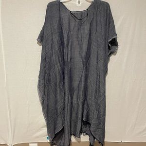 Women’s Falls Creek long beach Kimono jean blue